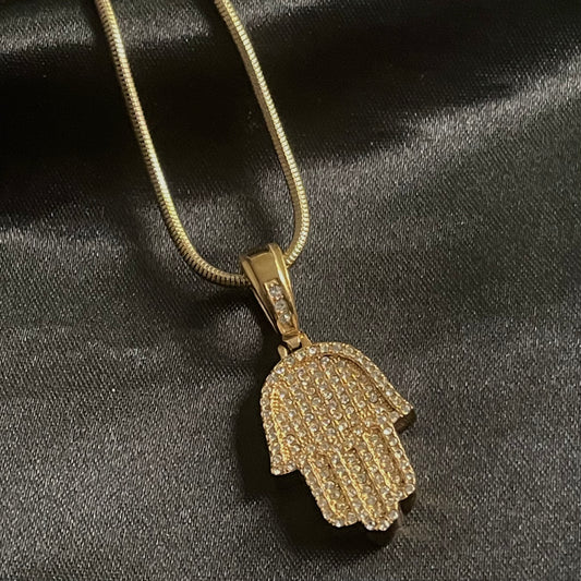 Crystal Hamsa